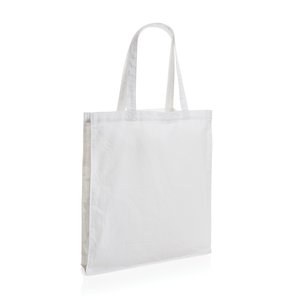 XD Collection P762.64 - Impact AWARE™ shoppingkasse m. bälg återvunnen bomull 145gsm