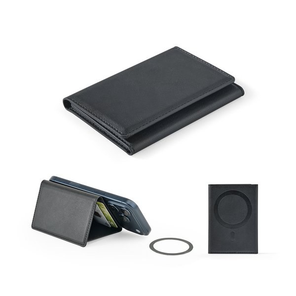 Magnetisk PU-plånbok med hög kapacitet och RFID-blockering - Egotier 95127